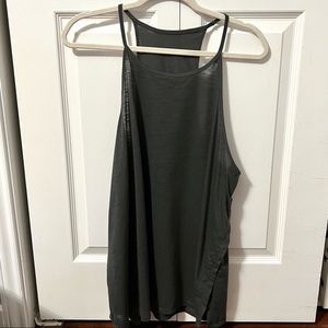 UNDER ARMOUR GREY HALTER TANK
